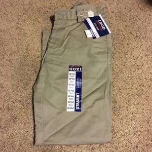 Izod flat front chino